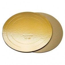Подложка 2,5 мм, d 26см, золото, Россия