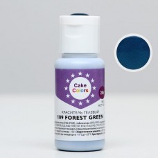 Краситель гелевый «Cake Colors» 109 Forest green, Россия