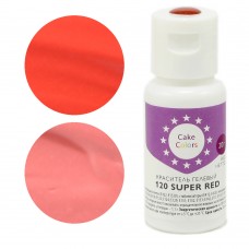 Краситель гелевый «Cake Colors» 120 Super Red, Россия
