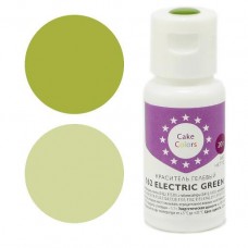 Краситель гелевый «Cake Colors» 162 Electric Green, Россия