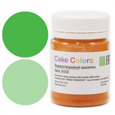 Краситель водорастворимый пищевой «Cake Colors» лайм, Россия