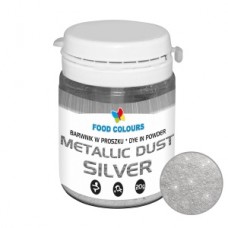 Кандурин «Food Colours» Metallic Dust Silver, Польша