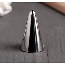 Насадка кондитерская,   d 2,5 см, вых. 0,6 см, Китай