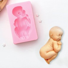 Молд силиконовый «Пупсик», 10×6,5 см, Китай