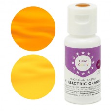 Краситель гелевый «Cake Colors» 163 Electric Orange, Россия