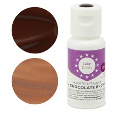 Краситель гелевый «Cake Colors» 104 Chocolate Brown, Россия