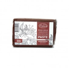 Мастика сахарная кондитерская универсальная «Criamo» коричневая 500 г, Украина