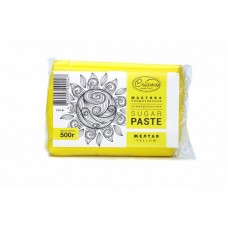 Мастика сахарная кондитерская универсальная «Criamo» желтая 500 г, Украина