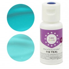 Краситель гелевый «Cake Colors» 110 Teal, Россия