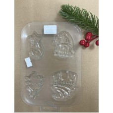 Форма для шоколада Домики Гномики 20*14см, Россия