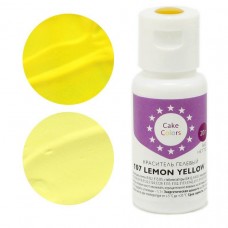 Краситель гелевый «Cake Colors» 107 Lemon Yellow, Россия