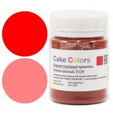Краситель водорастворимый пищевой «Cake Colors» аллюра красный, Россия