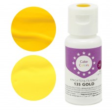 Краситель гелевый «Cake Colors» 135 Gold, Россия