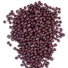 Драже зерновое взорванные зерна риса в цветной кондитерской глазури «Жемчуг сиреневый» 2-5мм, Россия